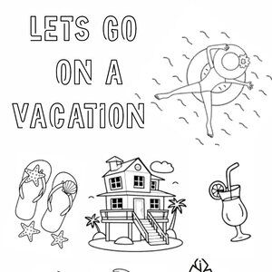 (4) Adult coloring sheets